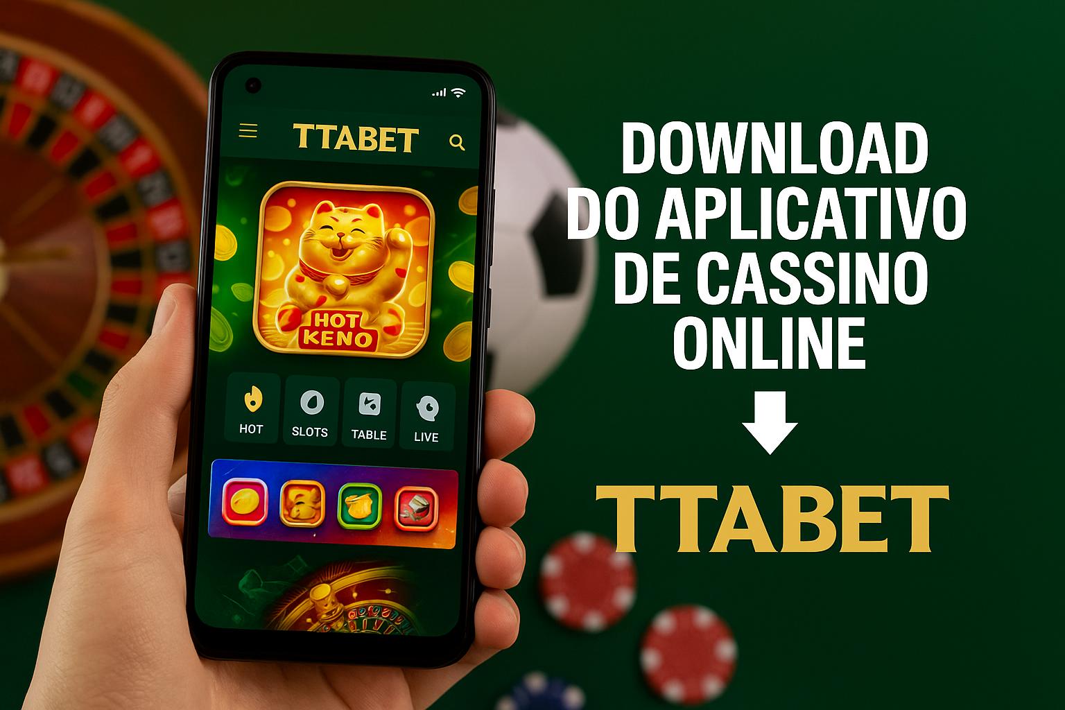 Baixar o TTABET Cassino App