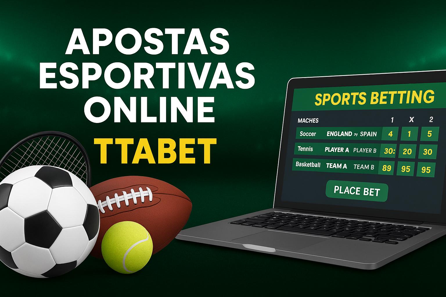 Aposte em apostas esportivas no cassino online TTABET