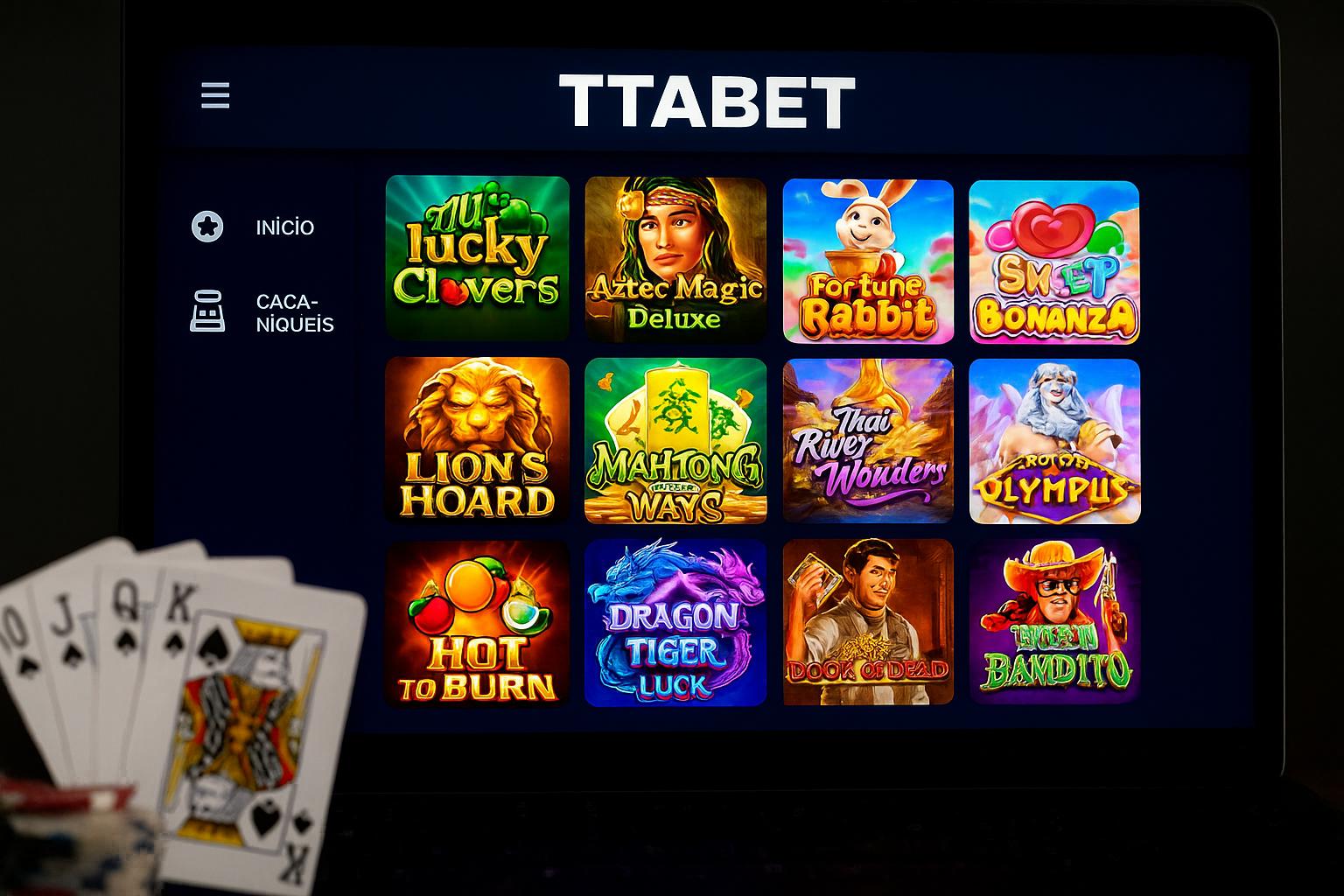 Explore o mundo das slot machines no TTABET Casino